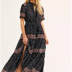 Rare Feelings Maxi Dress | XS | Free People